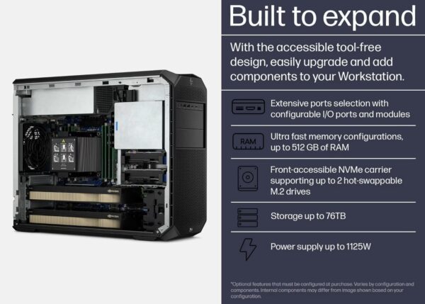 HP Z4 Tower G5 Business Desktop PC Workstation - Image 7