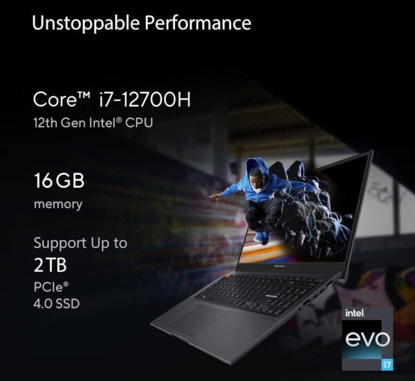 ASUS Vivobook S15 OLED K3502ZA-L702WS (Brand Refurbished Thin and Light Laptop) - Image 4