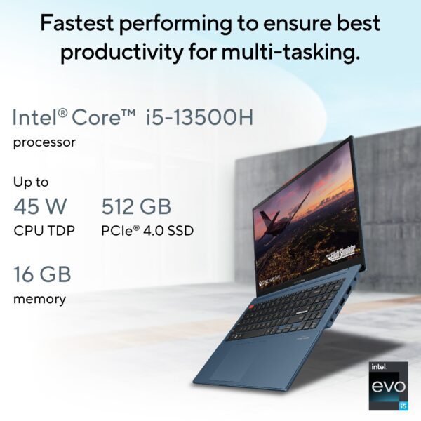 ASUS Vivobook S 15 OLED S5504VA-MA541WS (Brand Refurbished Laptop) - Image 2